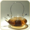 Glass Teapot with Metal Handle 800ml/27oz